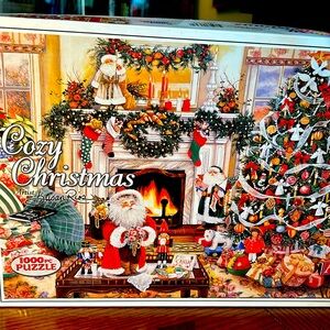 Cozy Christmas 1000 piece jigsaw puzzle by White Mountain